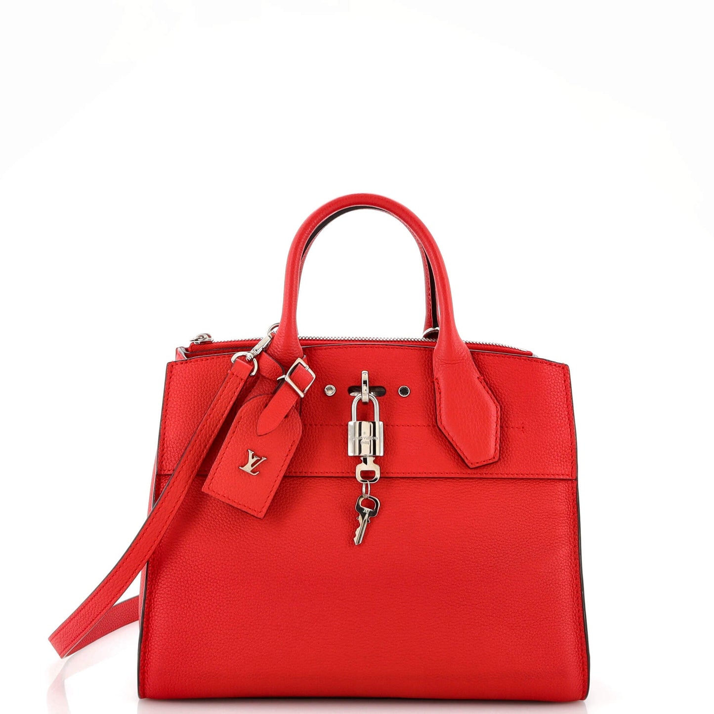 Louis Vuitton City Steamer Handbag Pm Leather Travel Bag Leather Pm27956112