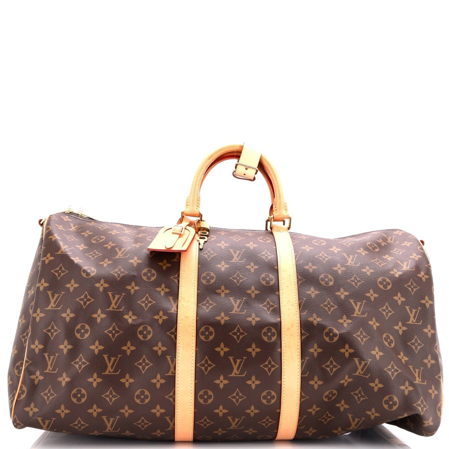 Louis Vuitton Keepall Bandouliere Bag Canvas Monogram Travel Bag Canvas 552806952