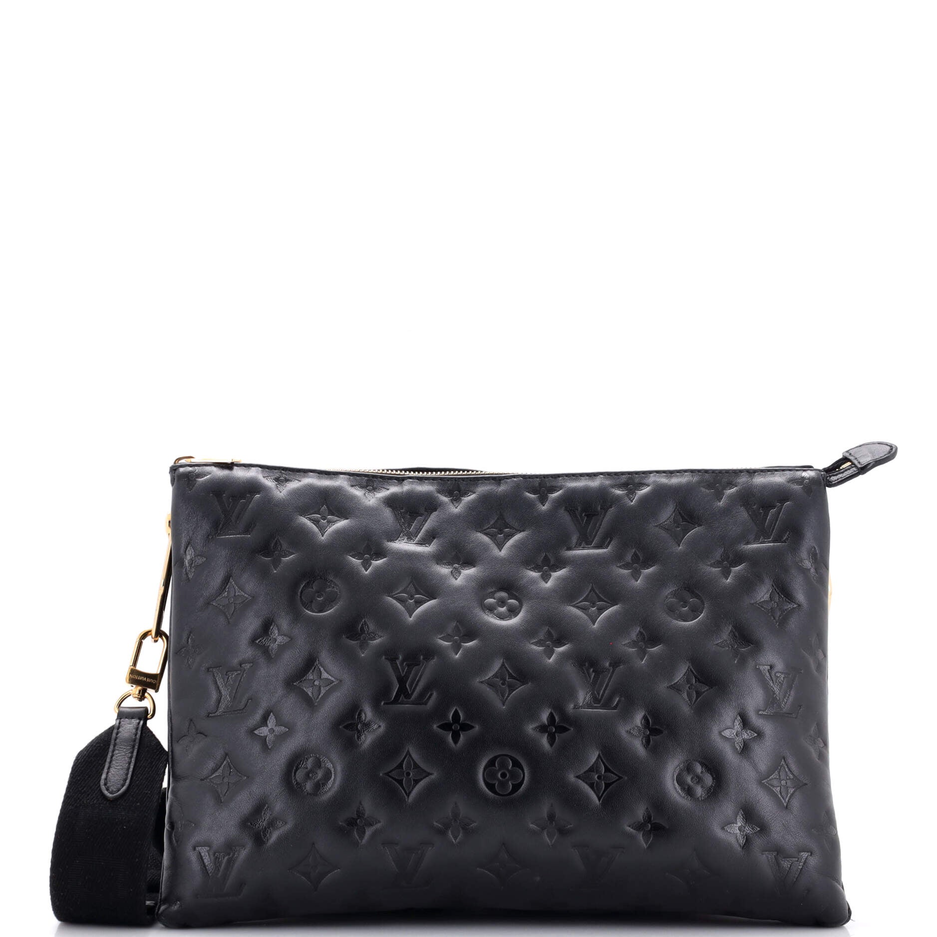 Louis Vuitton Coussin Bag Embossed Lambskin Mm Monogram Shoulder Bag Lambskin Mm28134832