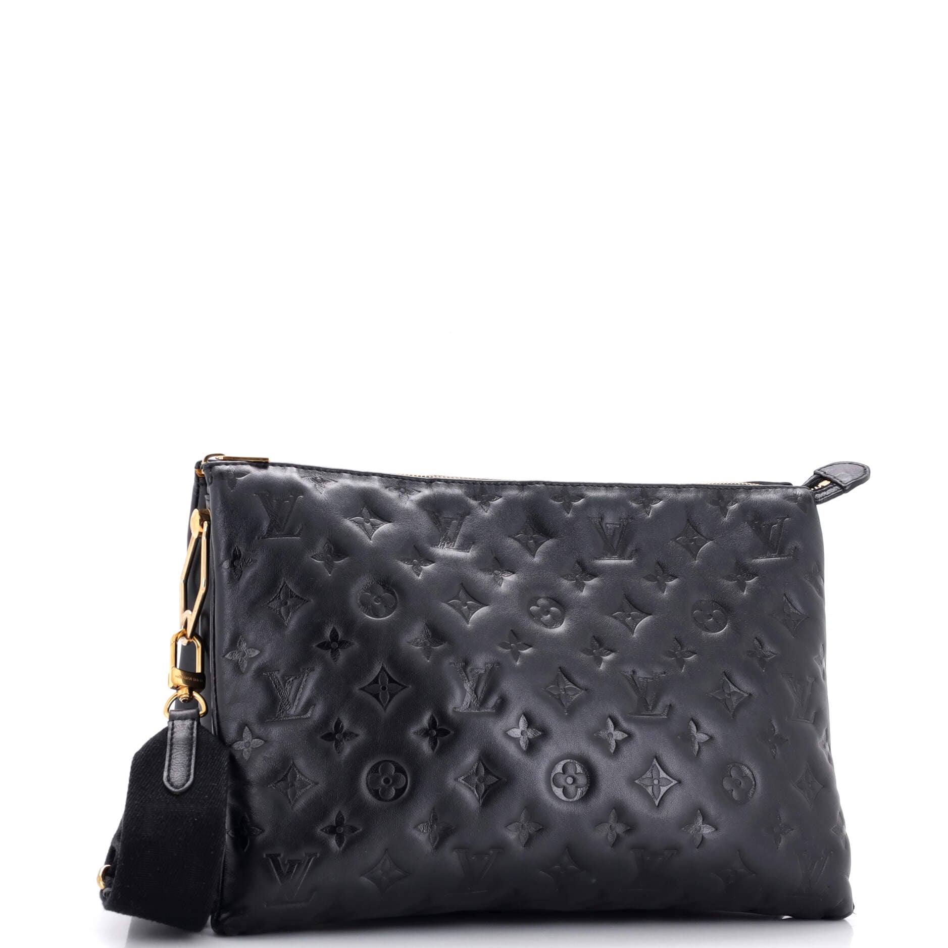 Louis Vuitton Coussin Bag Embossed Lambskin Mm Monogram Shoulder Bag Lambskin Mm28134832
