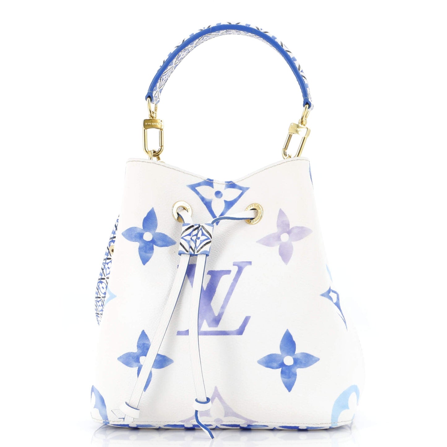 Louis Vuitton Neonoe Handbag By The Pool Watercolor Giant Monogram Shoulder Bag Giant Bb2814101