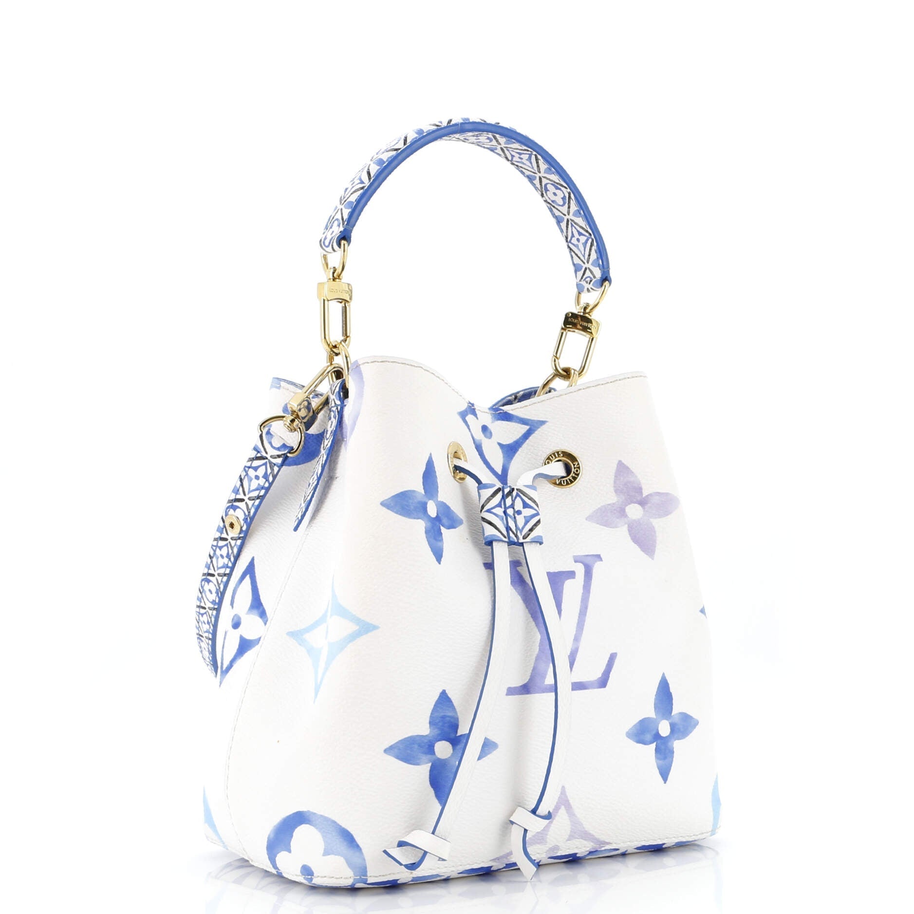 Louis Vuitton Neonoe Handbag By The Pool Watercolor Giant Monogram Shoulder Bag Giant Bb2814101