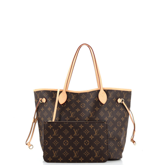 Louis Vuitton Neverfull Nm Tote Mm Canvas Monogram Tote Bag Canvas Mm2815972