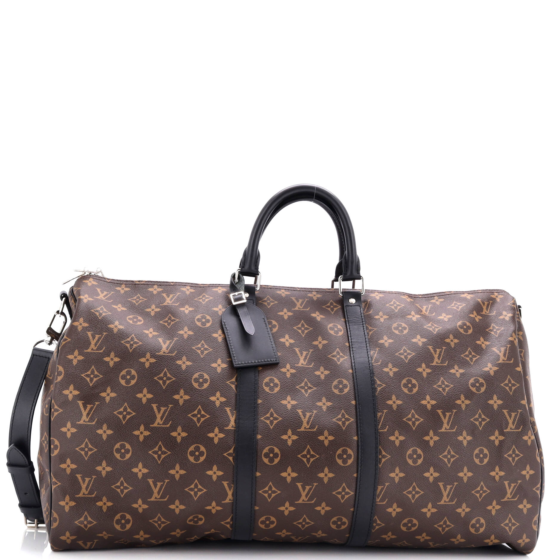 Louis Vuitton Keepall Bandouliere Bag Macassar Canvas Monogram Travel Bag Canvas 552817872