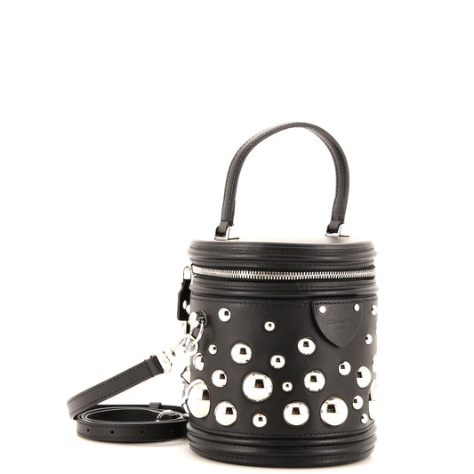 Louis Vuitton Cannes Handbag Yayoi Kusama Embellished Leather Travel Bag Leather 282928289