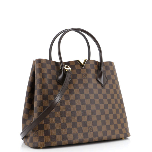 Louis Vuitton Kensington Handbag Damier Tote Bag
