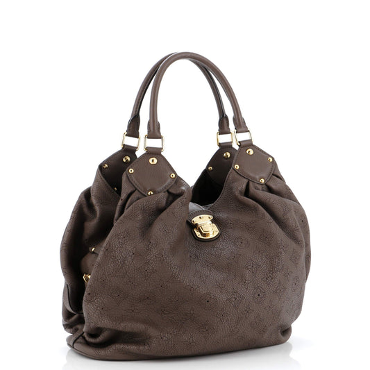 Louis Vuitton Hobo Mahina Leather Travel Bag