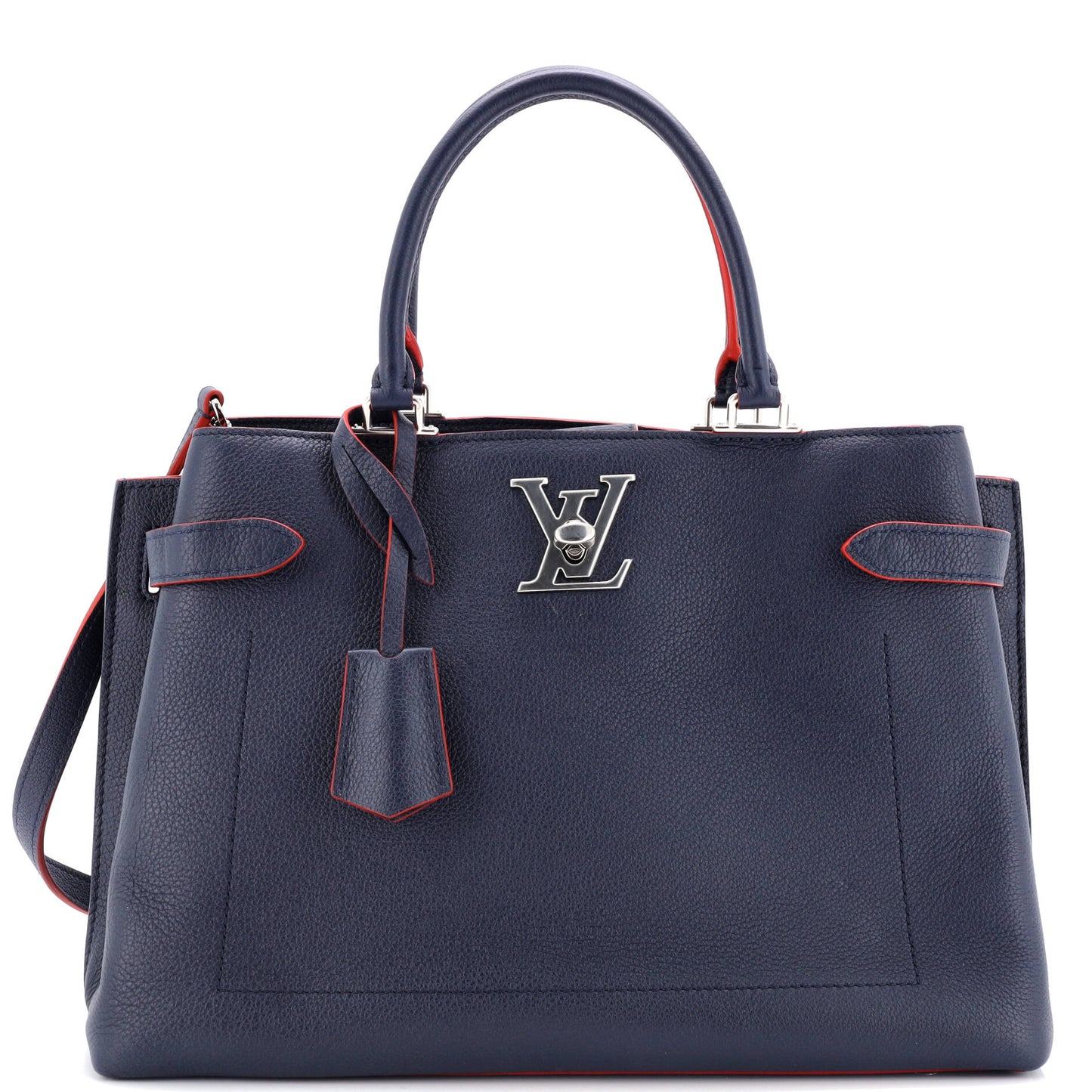 Louis Vuitton Lockme Day Bag Leather Tote Bag