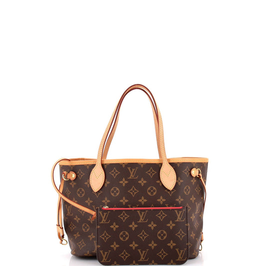 Louis Vuitton Neverfull Nm Tote Pm Canvas Monogram Tote Bag Canvas Pm28621142