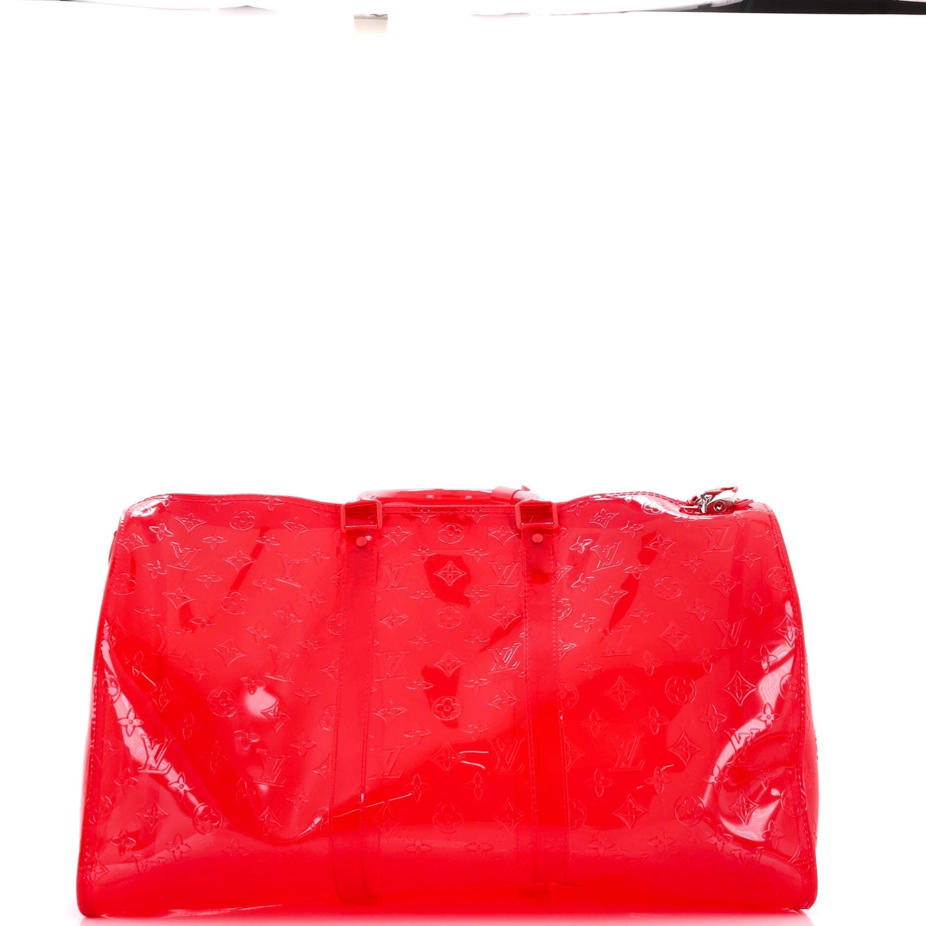 Louis Vuitton Keepall Bandouliere Bag Limited Edition Pvc Monogram Travel Bag