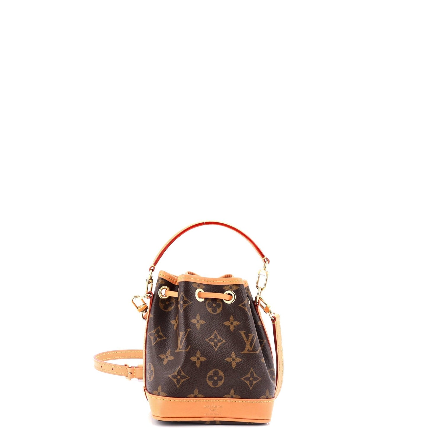 Louis Vuitton Noe Nm Handbag Nano Canvas Monogram Bucket Bag