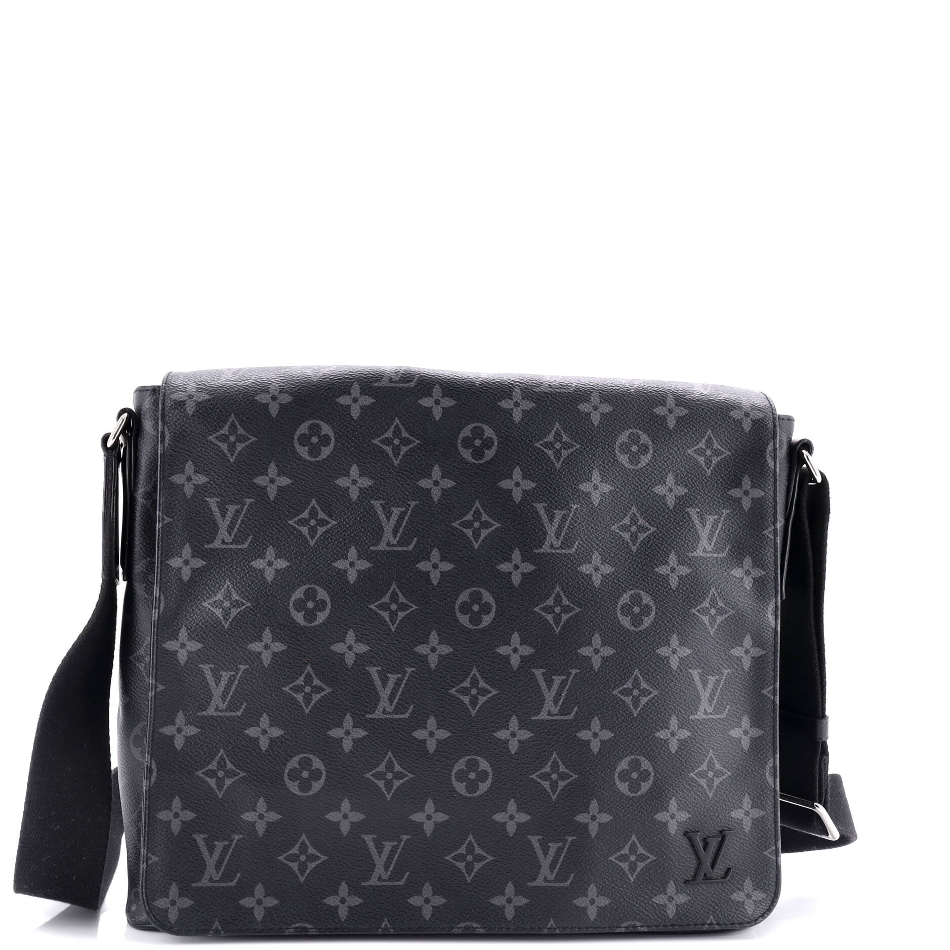 Louis Vuitton District Messenger Bag Eclipse Mm Canvas Monogram Travel Bag