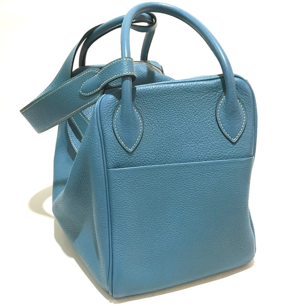 Taurillon Clemence Lindy Women Blue Travel Bag