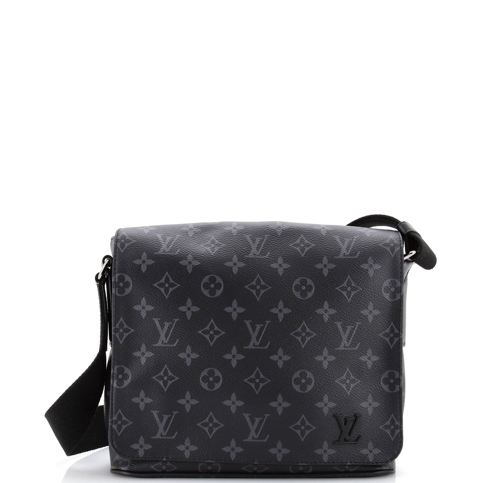 Louis Vuitton District Messenger Bag Eclipse Pm Canvas Monogram Travel Bag