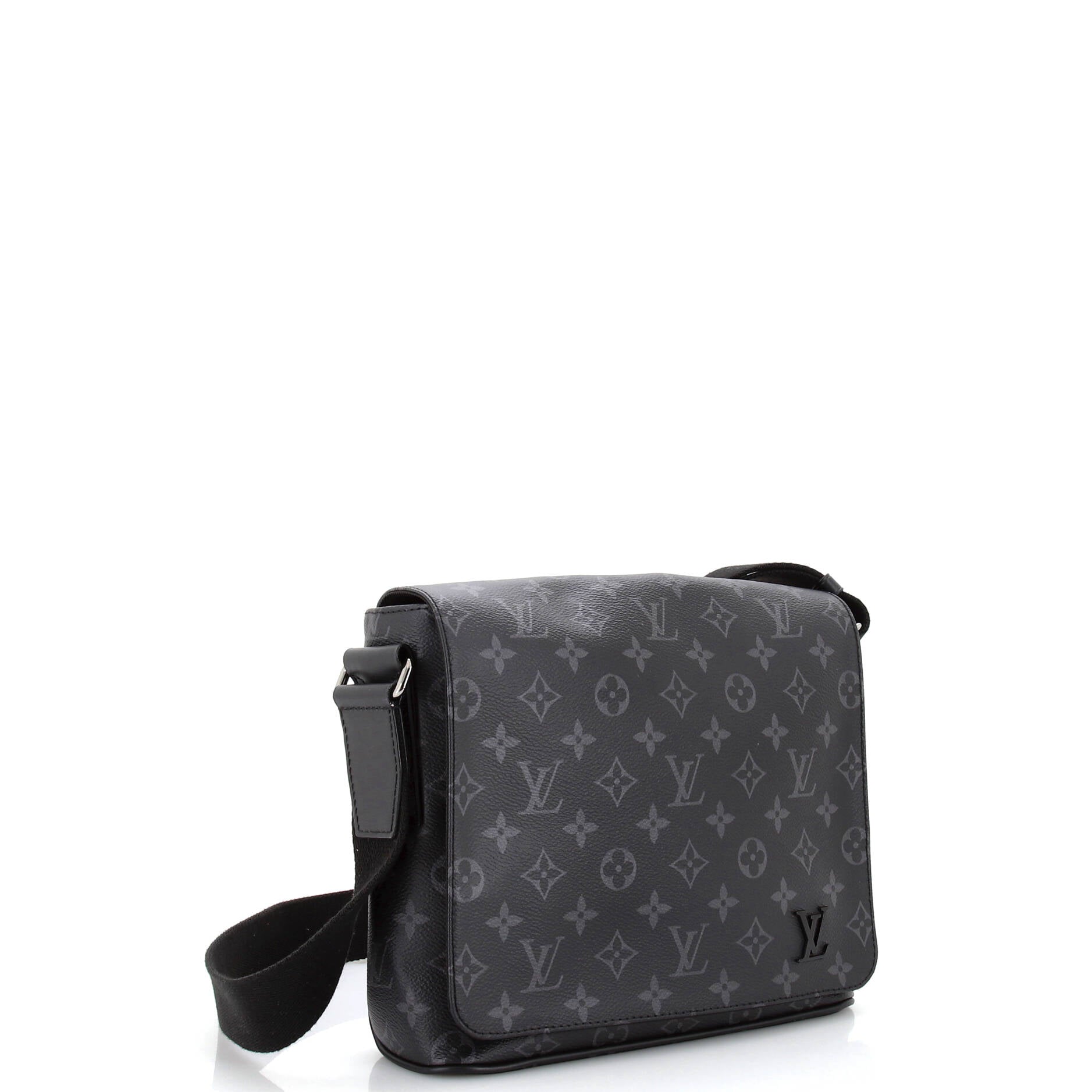 Louis Vuitton District Messenger Bag Eclipse Pm Canvas Monogram Travel Bag