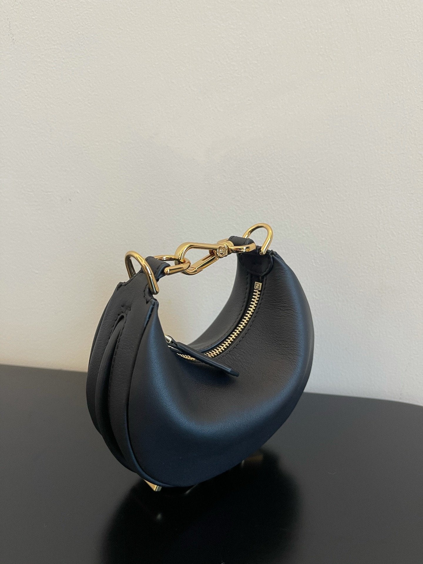 Fendi Nano Figraphy Ff Black Travel Bag