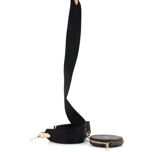 Louis Vuitton Multi Pochette Accessoires Bandouliere Shoulder Strap With Canvas Monogram Shoulder Ba Canvas 2886949