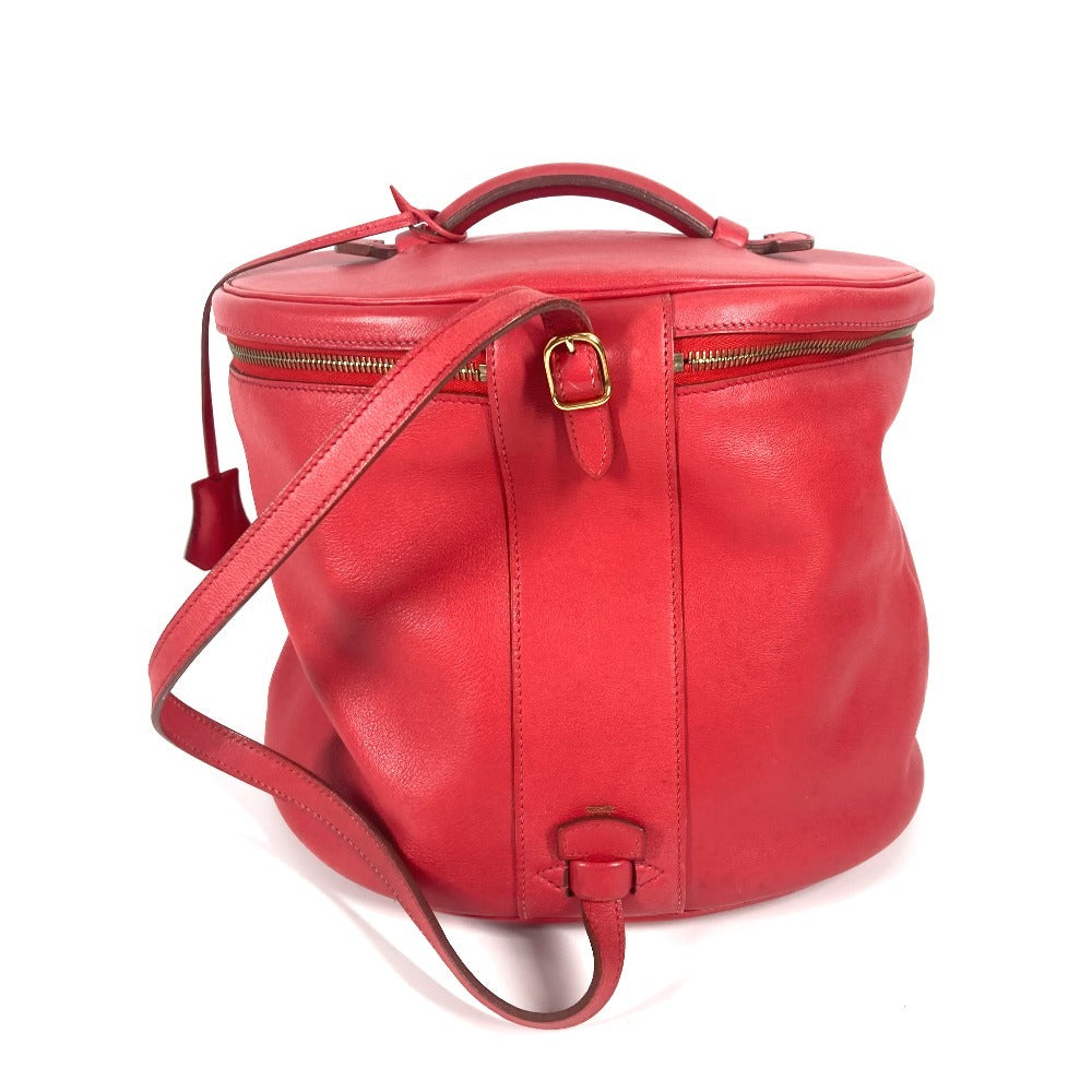 Inter City Women Leather Red Travel Bag