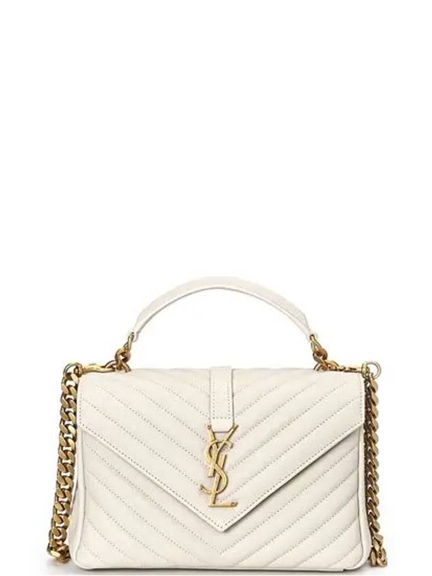 YSL Saint Laurent Saint Laurent Trending College In Shoulder Bag Leather Quilted