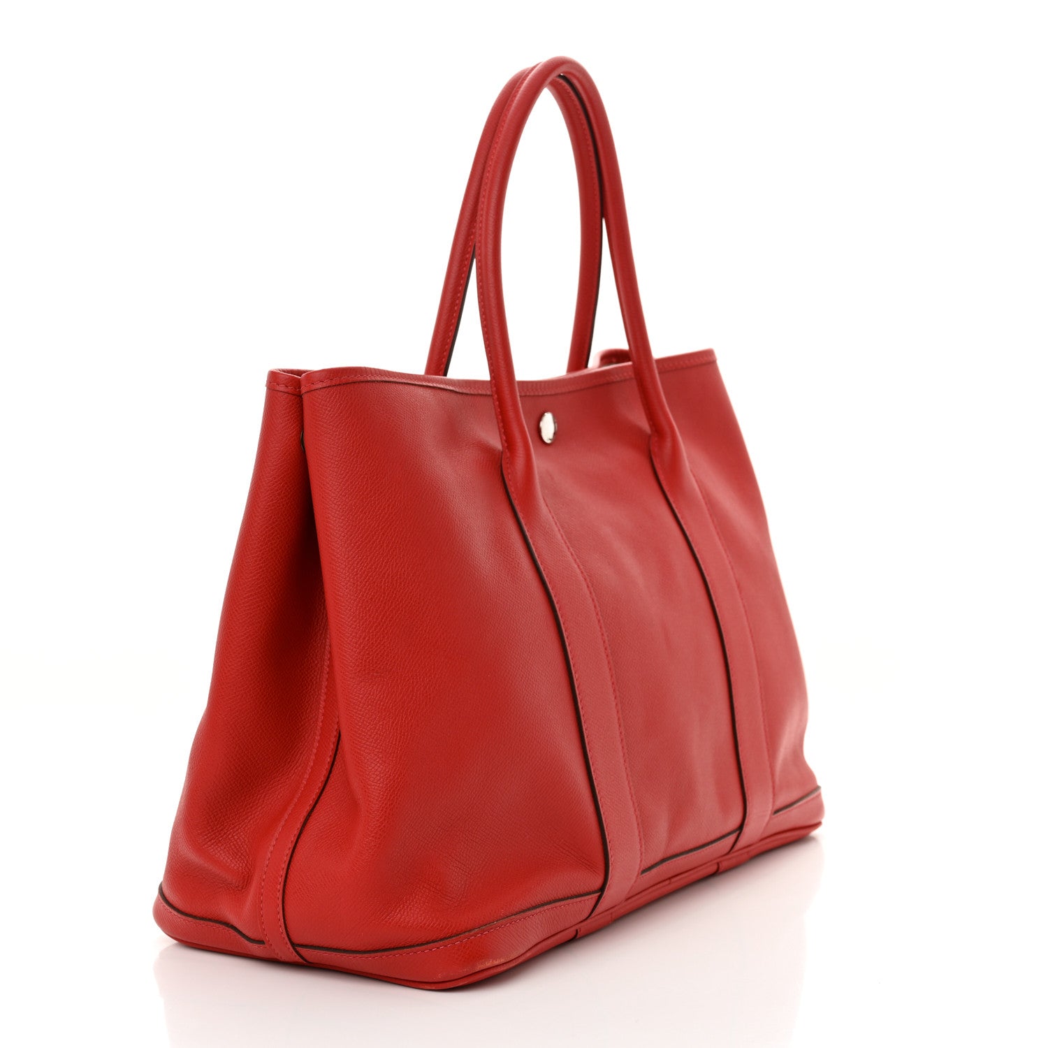 Hermes Epsom Garden Party Rouge Cas Ue Handbag Travel Bag