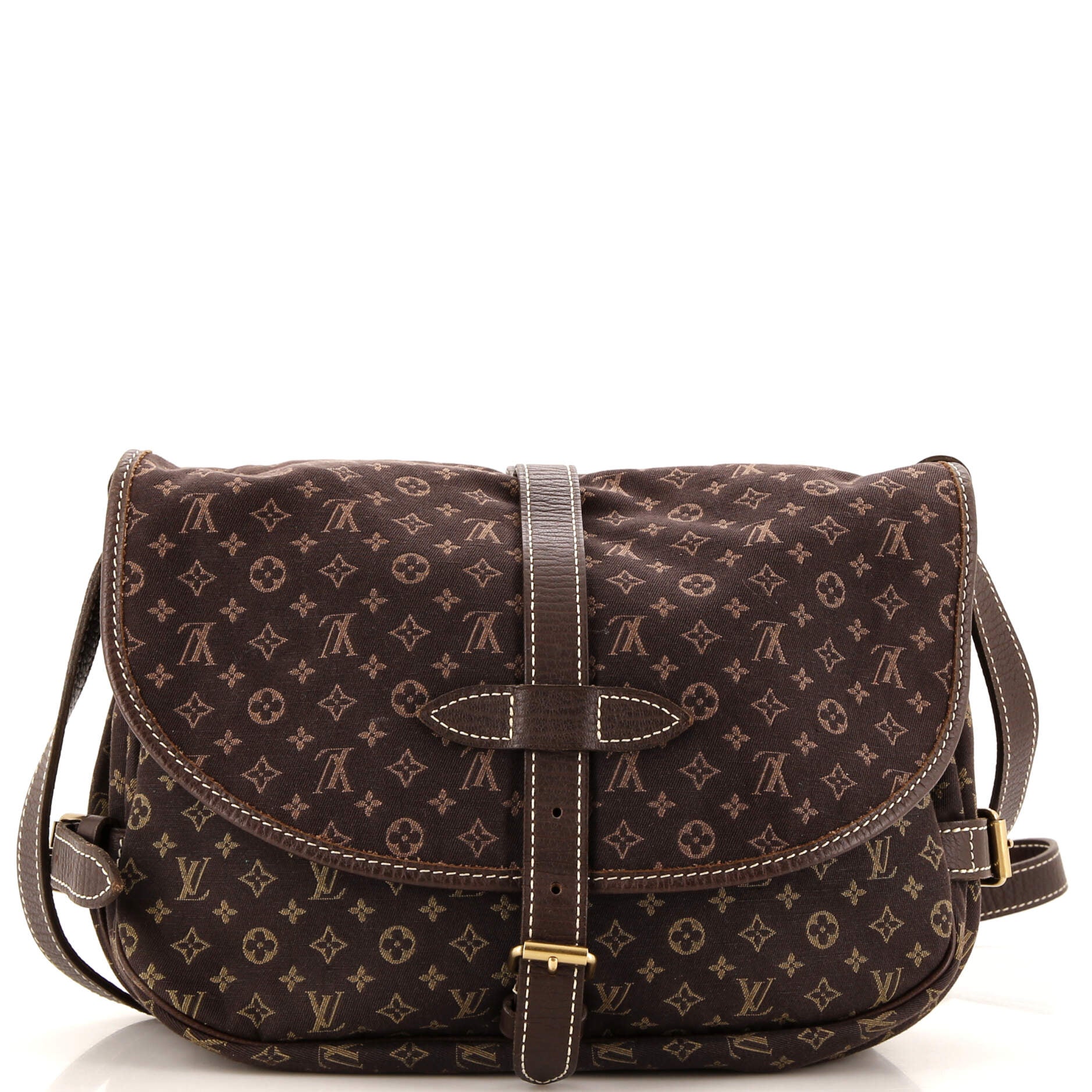Louis Vuitton Saumur Handbag Idylle Mm Monogram Travel Bag