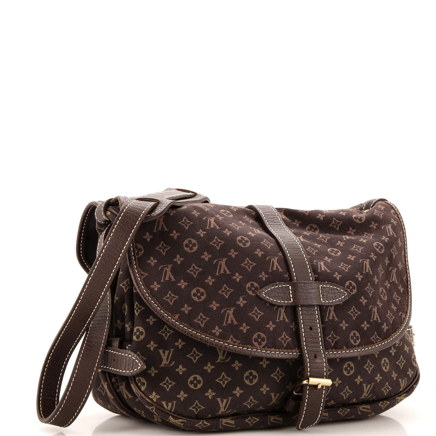 Louis Vuitton Saumur Handbag Idylle Mm Monogram Travel Bag