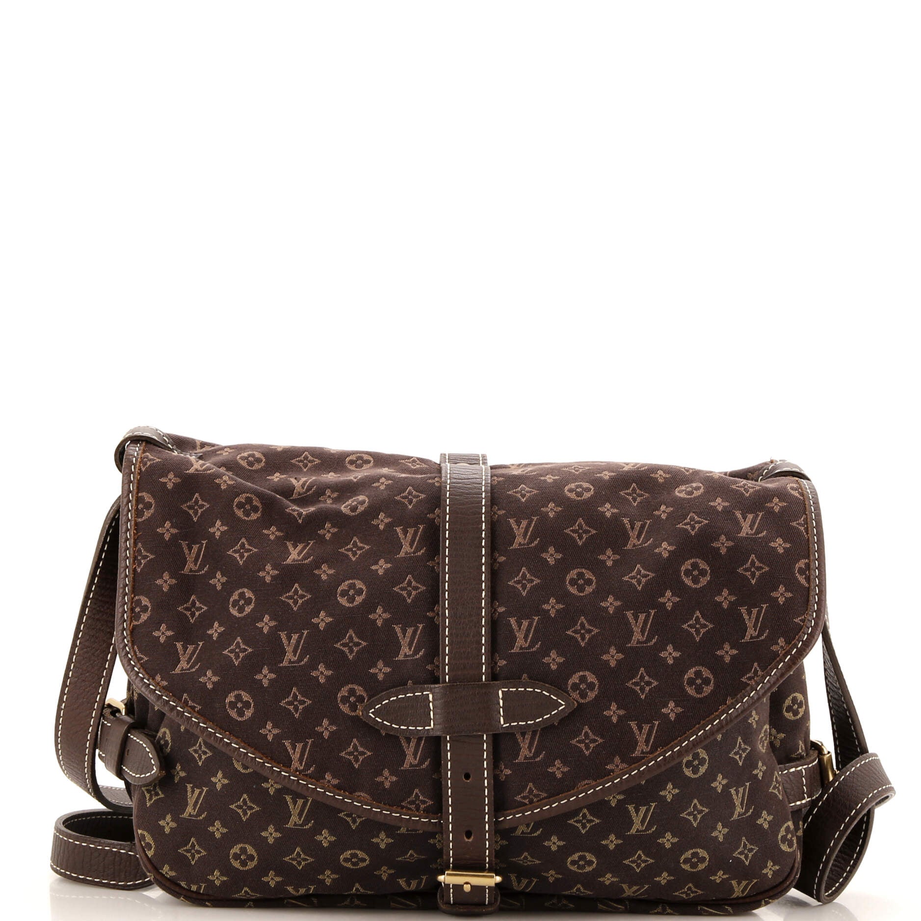 Louis Vuitton Saumur Handbag Idylle Mm Monogram Travel Bag