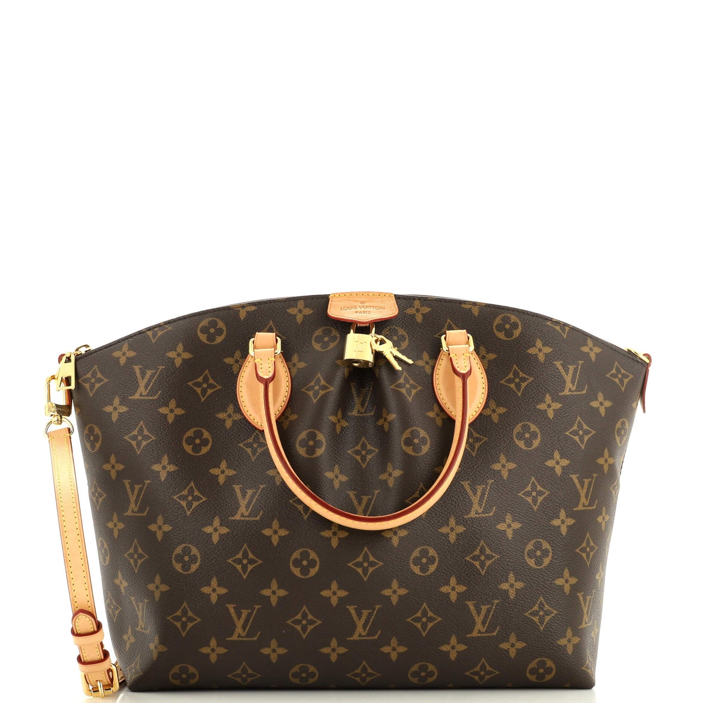 Louis Vuitton Boetie Zipped Tote Mm Canvas Monogram Tote Bag