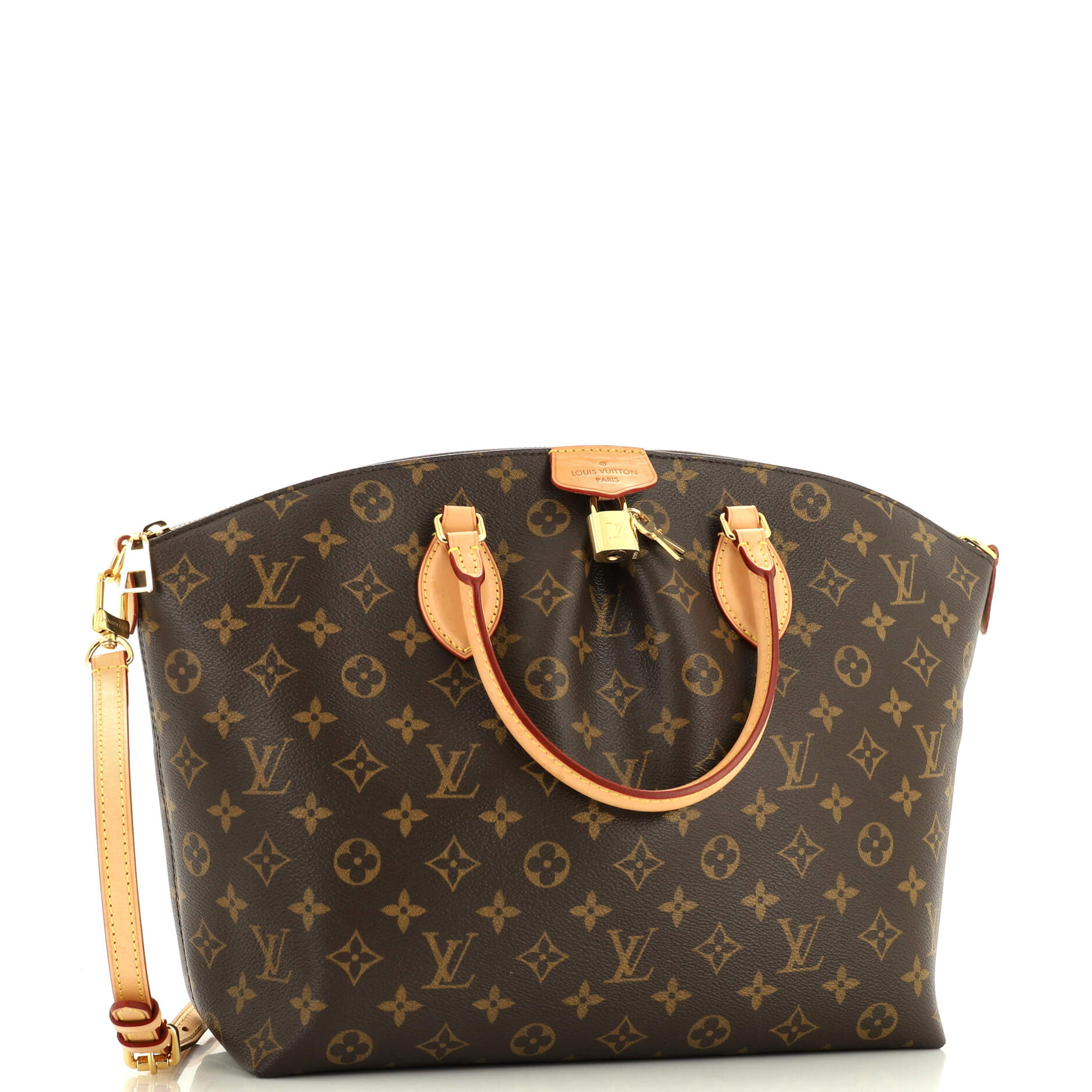 Louis Vuitton Boetie Zipped Tote Mm Canvas Monogram Tote Bag