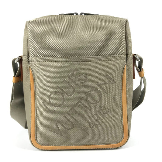 Louis Vuitton M93041 Damier Jean Geant Sitadan Monogram Canvas Gray Shoulder Bag
