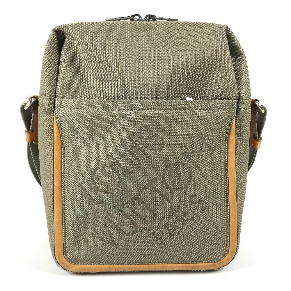 Louis Vuitton M93041 Damier Jean Geant Sitadan Monogram Canvas Gray Shoulder Bag