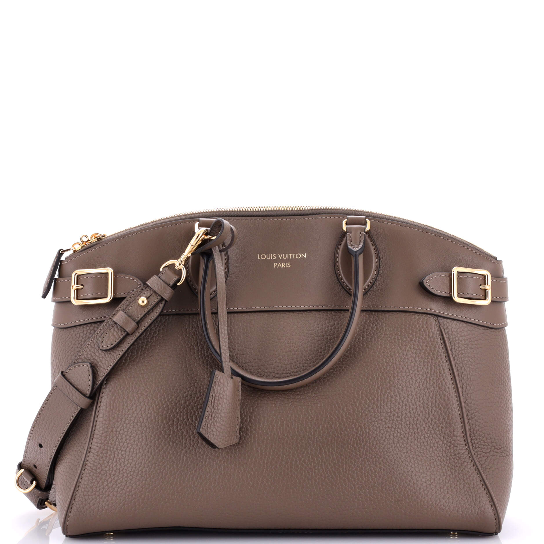 Louis Vuitton Vendome Bag Mm Leather Travel Bag