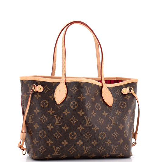 Louis Vuitton Neverfull Nm Tote Pm Canvas Monogram Tote Bag Canvas Pm292031145
