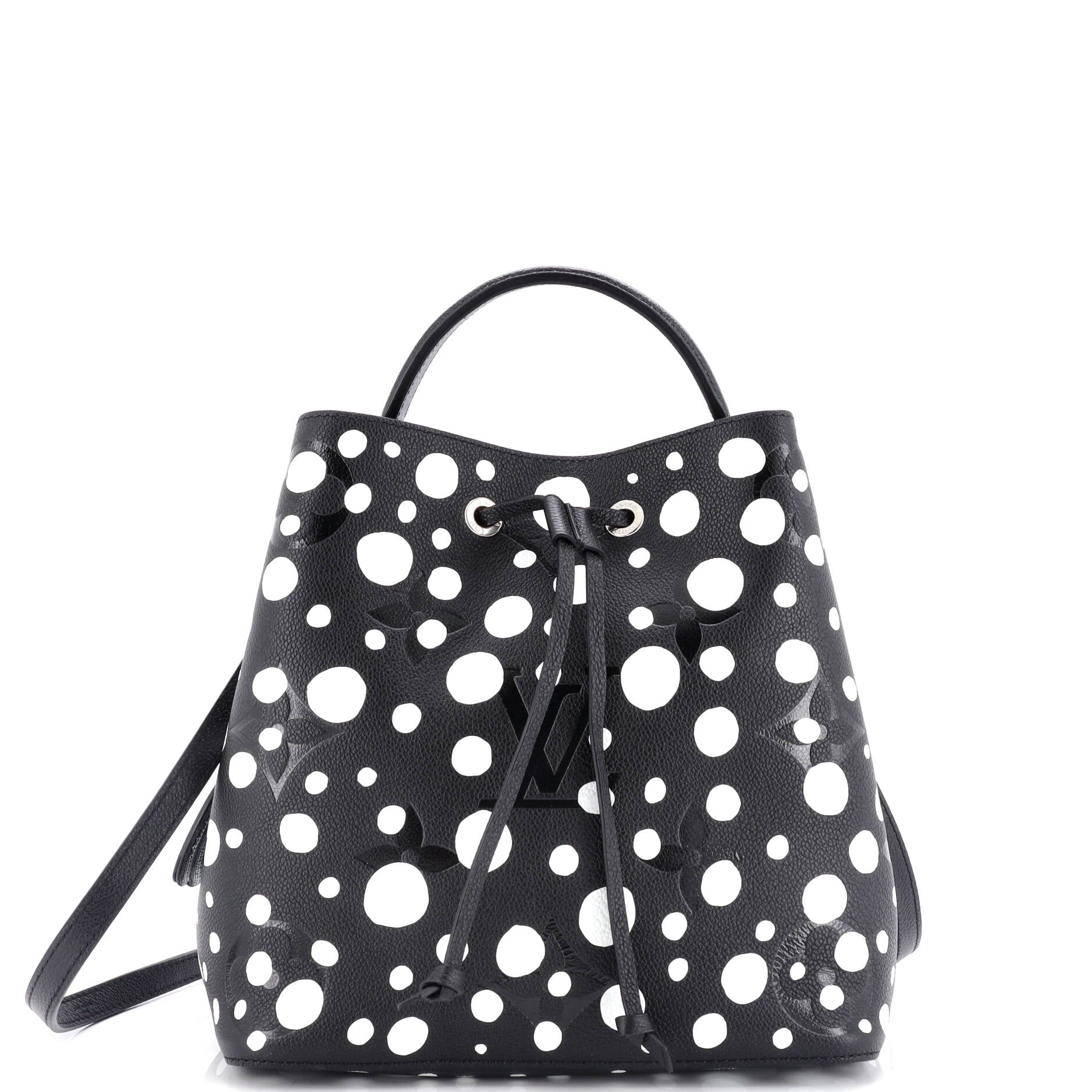 Louis Vuitton Neonoe Handbag Yayoi Kusama Infinity Dots Empreinte Monogram Bucket Bucket Bag Giant Mm29298081