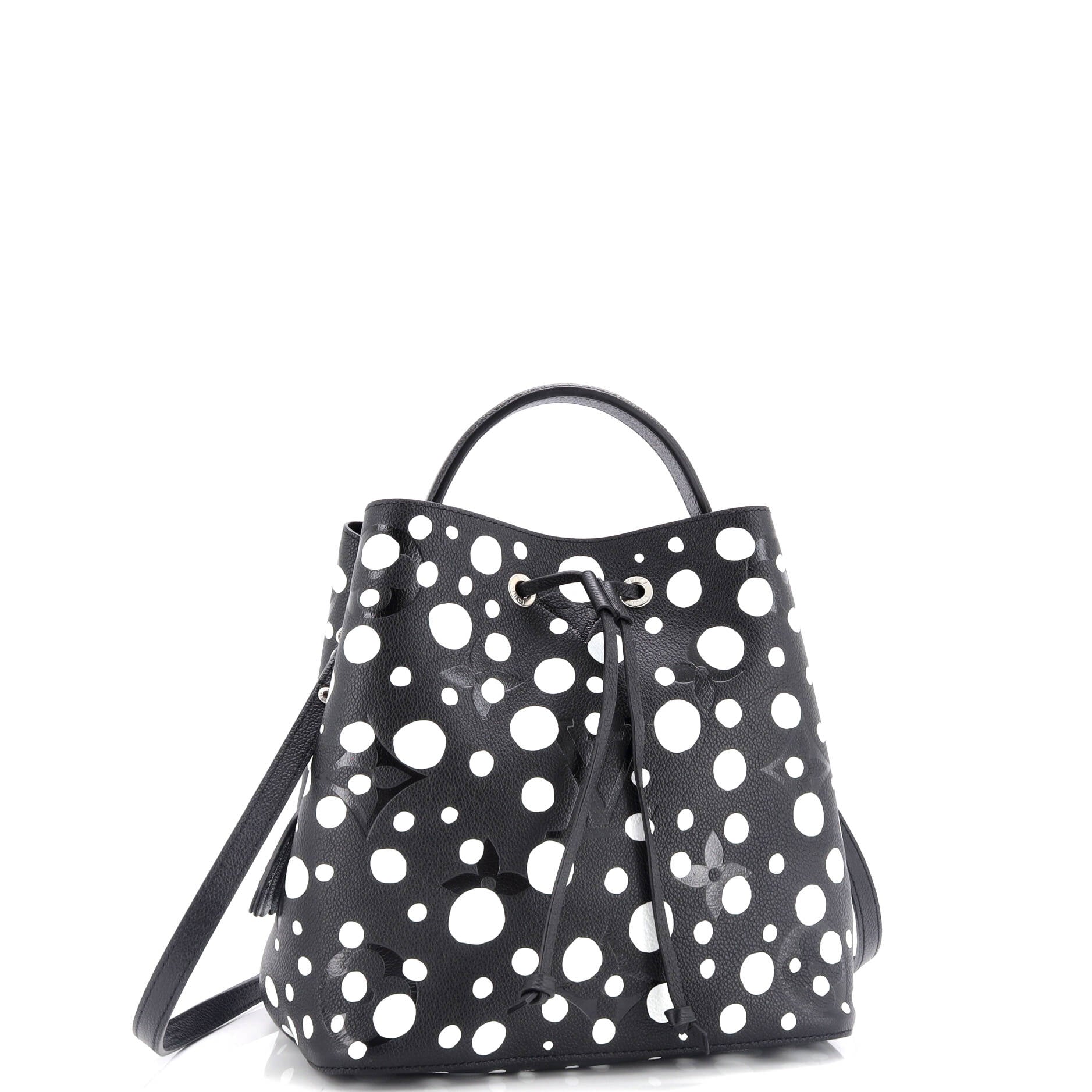 Louis Vuitton Neonoe Handbag Yayoi Kusama Infinity Dots Empreinte Monogram Bucket Bucket Bag Giant Mm29298081