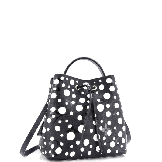 Louis Vuitton Neonoe Handbag Yayoi Kusama Infinity Dots Empreinte Monogram Bucket Bucket Bag Giant Mm29298081