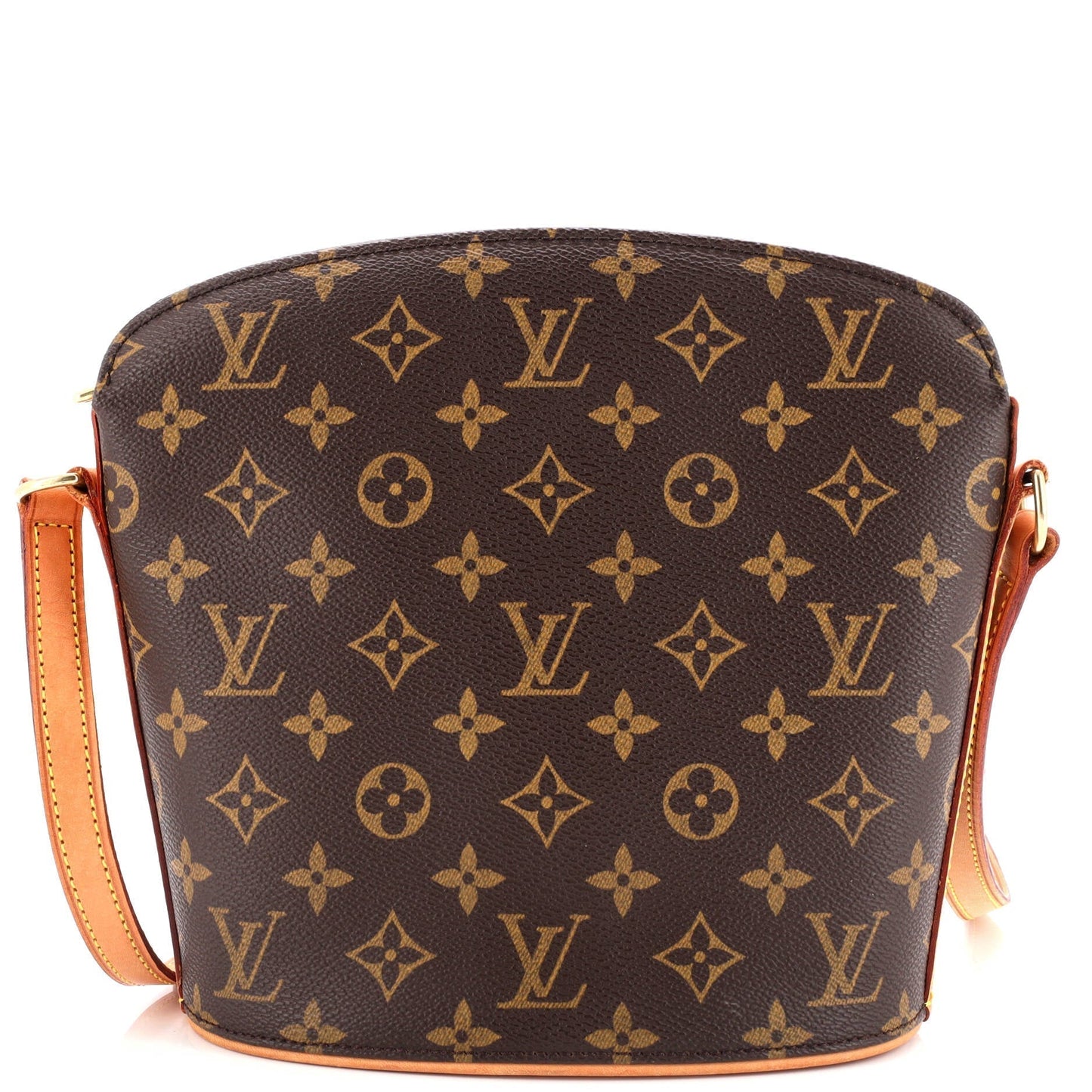Louis Vuitton Drouot Handbag Canvas Monogram Travel Bag