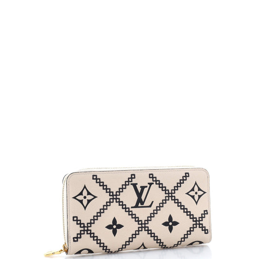 Louis Vuitton Zippy Wallet Empreinte Giant Broderies Handbag Monogram Travel Bag Broderies 2934643