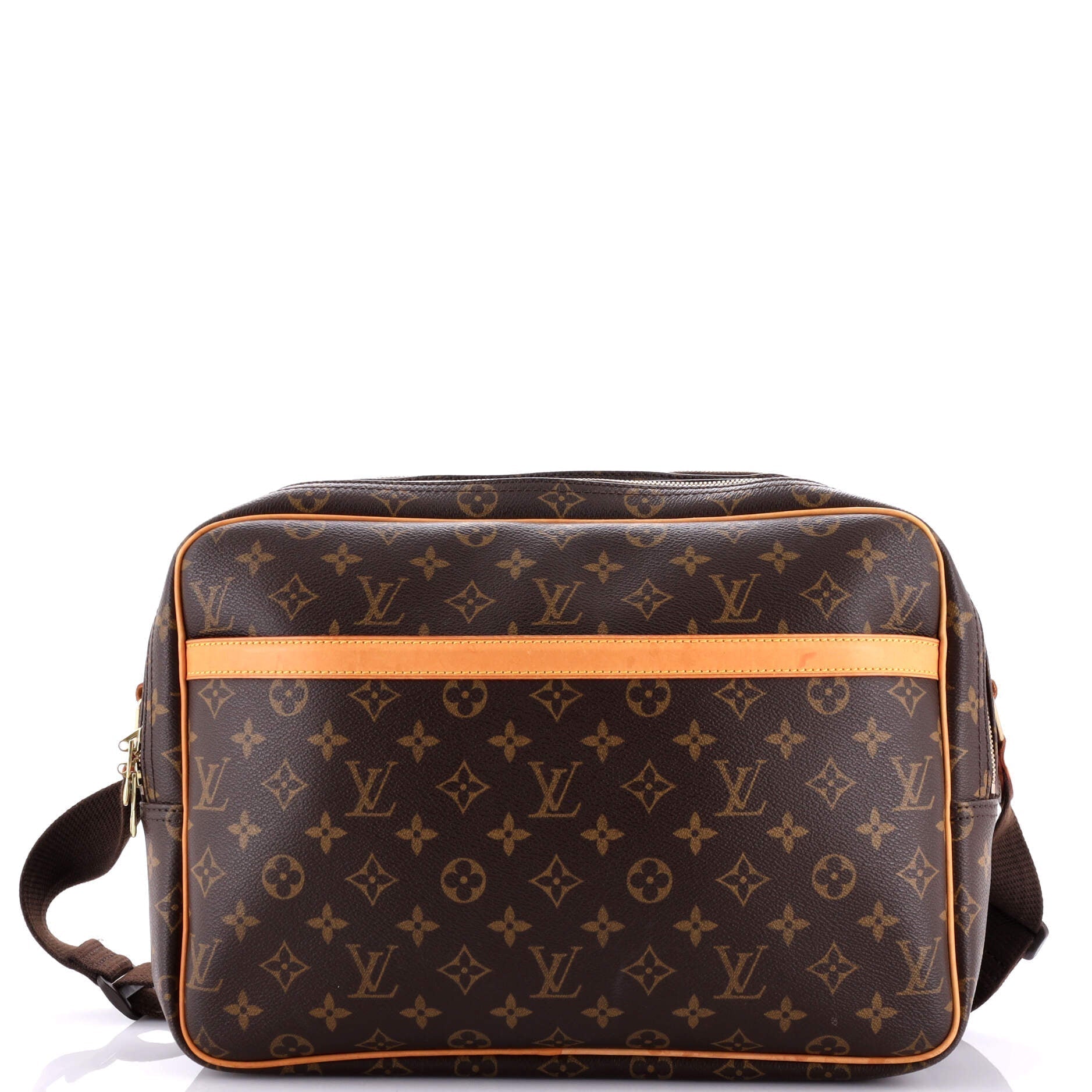 Louis Vuitton Reporter Bag Gm Canvas Monogram Travel Bag