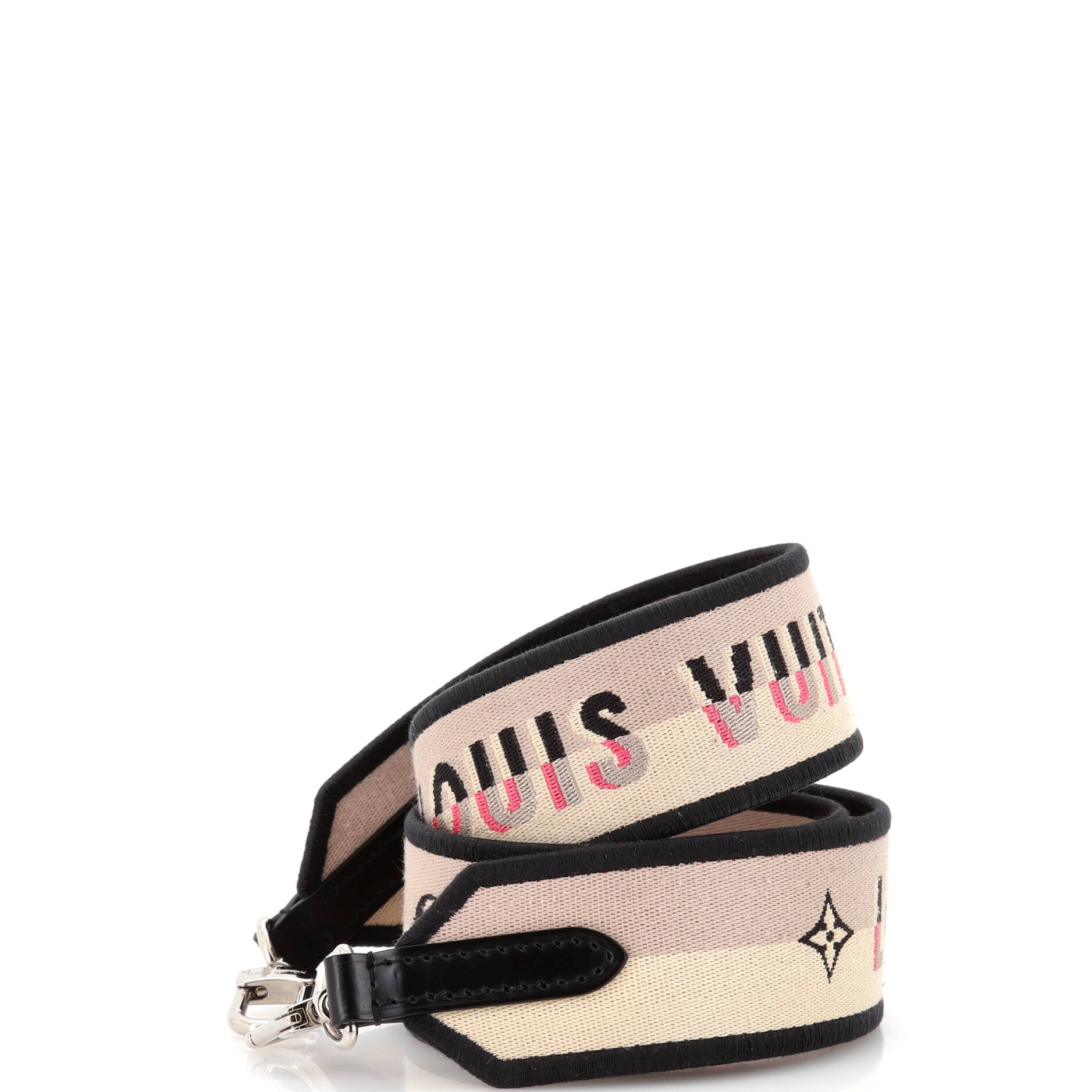 Louis Vuitton Shoulder Strap Jacquard Wide Logo Shoulder Bag