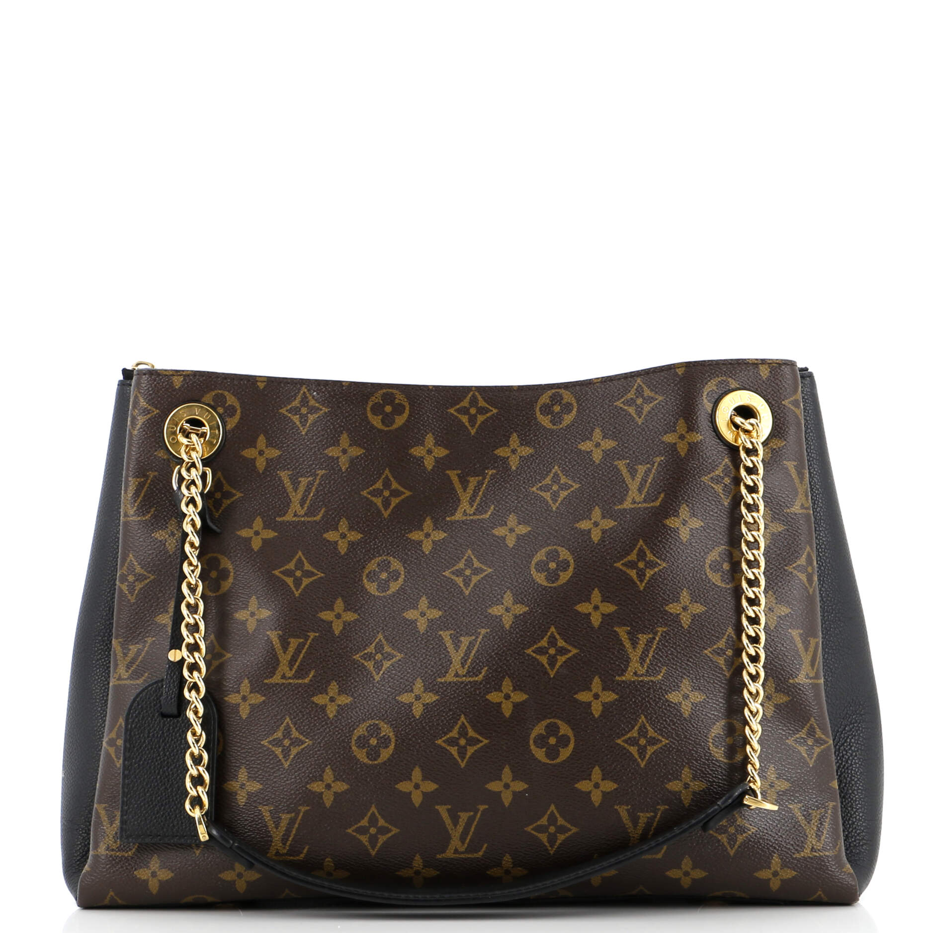 Louis Vuitton Surene Handbag With Mm Leather Canvas Shoulder Bag Leather Mm2940231