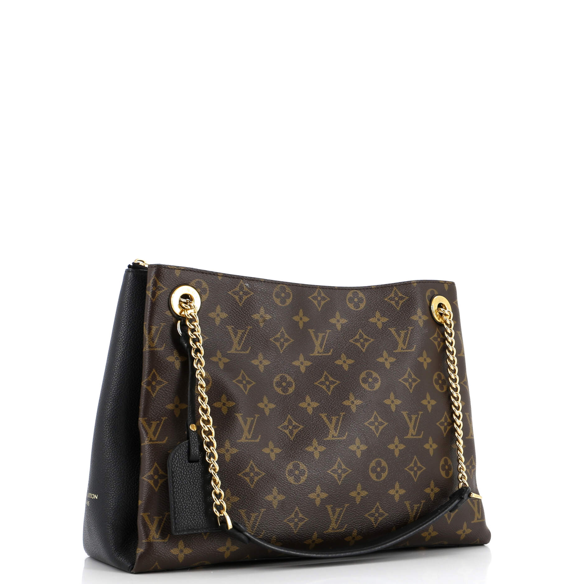 Louis Vuitton Surene Handbag With Mm Leather Canvas Shoulder Bag Leather Mm2940231