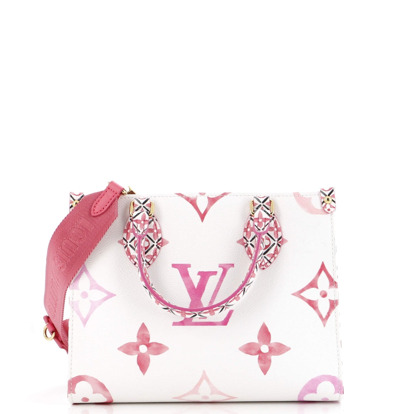 Louis Vuitton Onthego Tote By The Pool Watercolor Giant Monogram Tote Bag