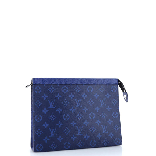 Louis Vuitton Pochette Voyage Taigarama Mm Clutch Bag Monogram Taigarama Mm2944151