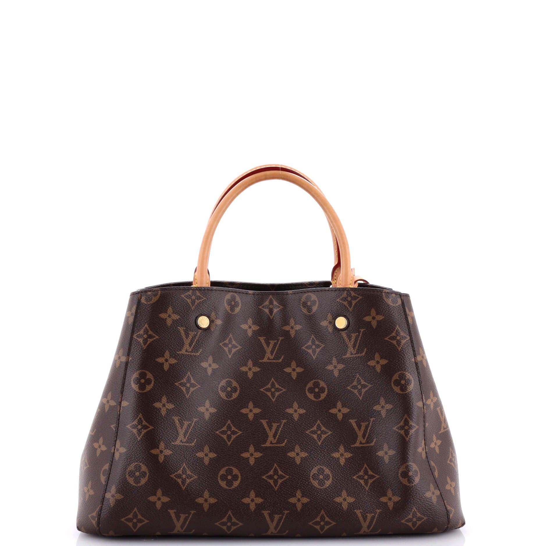 Louis Vuitton Montaigne Handbag Mm Canvas Monogram Tote Bag
