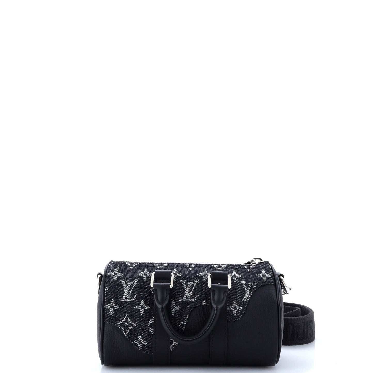 Louis Vuitton Nigo Keepall Bandouliere Bag And Taurillon Xs Leather Denim Shoulder Bag