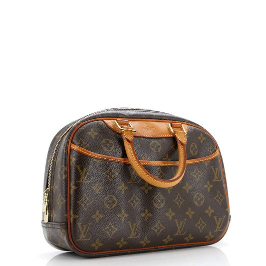 Louis Vuitton Trouville Handbag Canvas Monogram Travel Bag Canvas 2953051