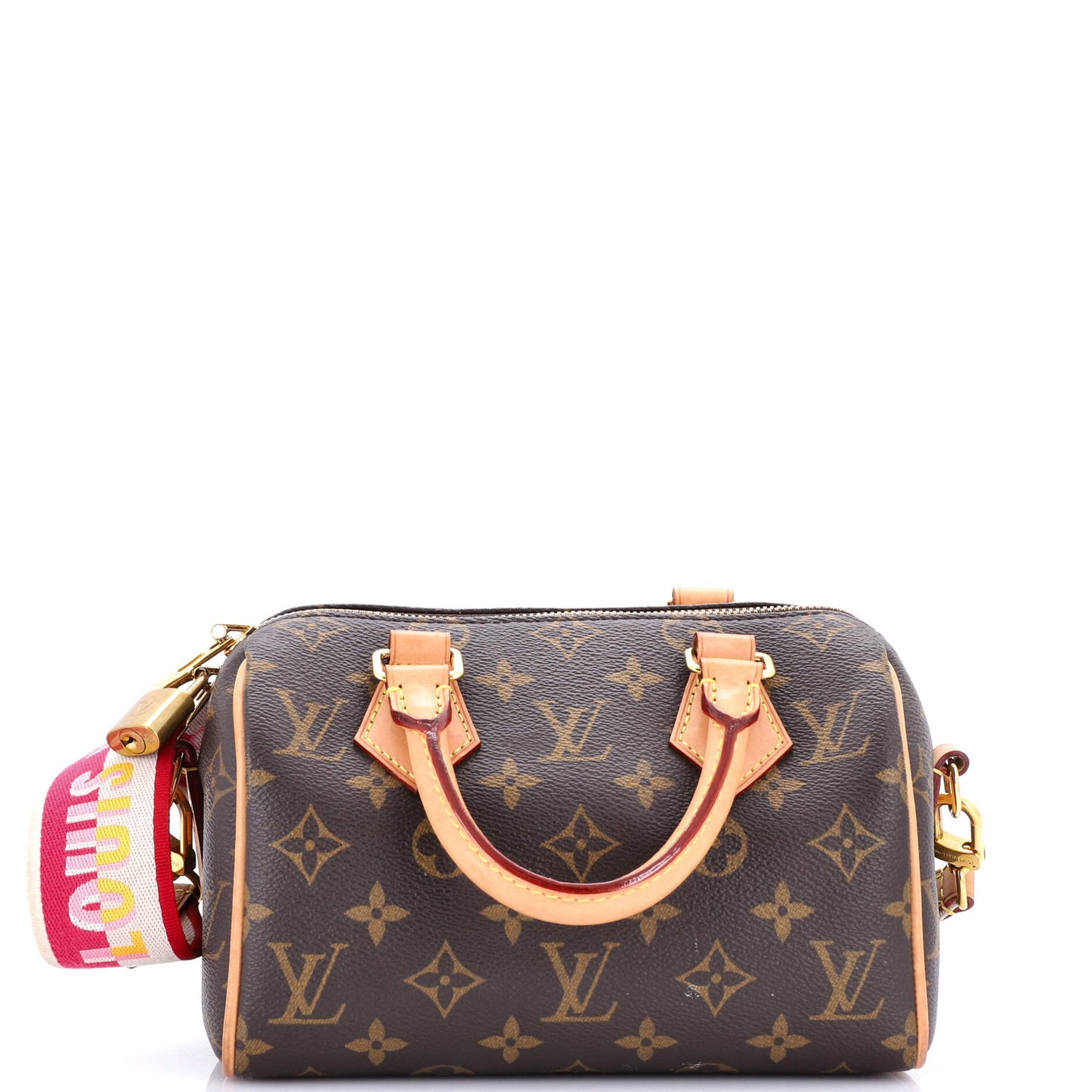 Louis Vuitton Speedy Bandouliere Bag Canvas Monogram Shoulder Bag Canvas 202953331