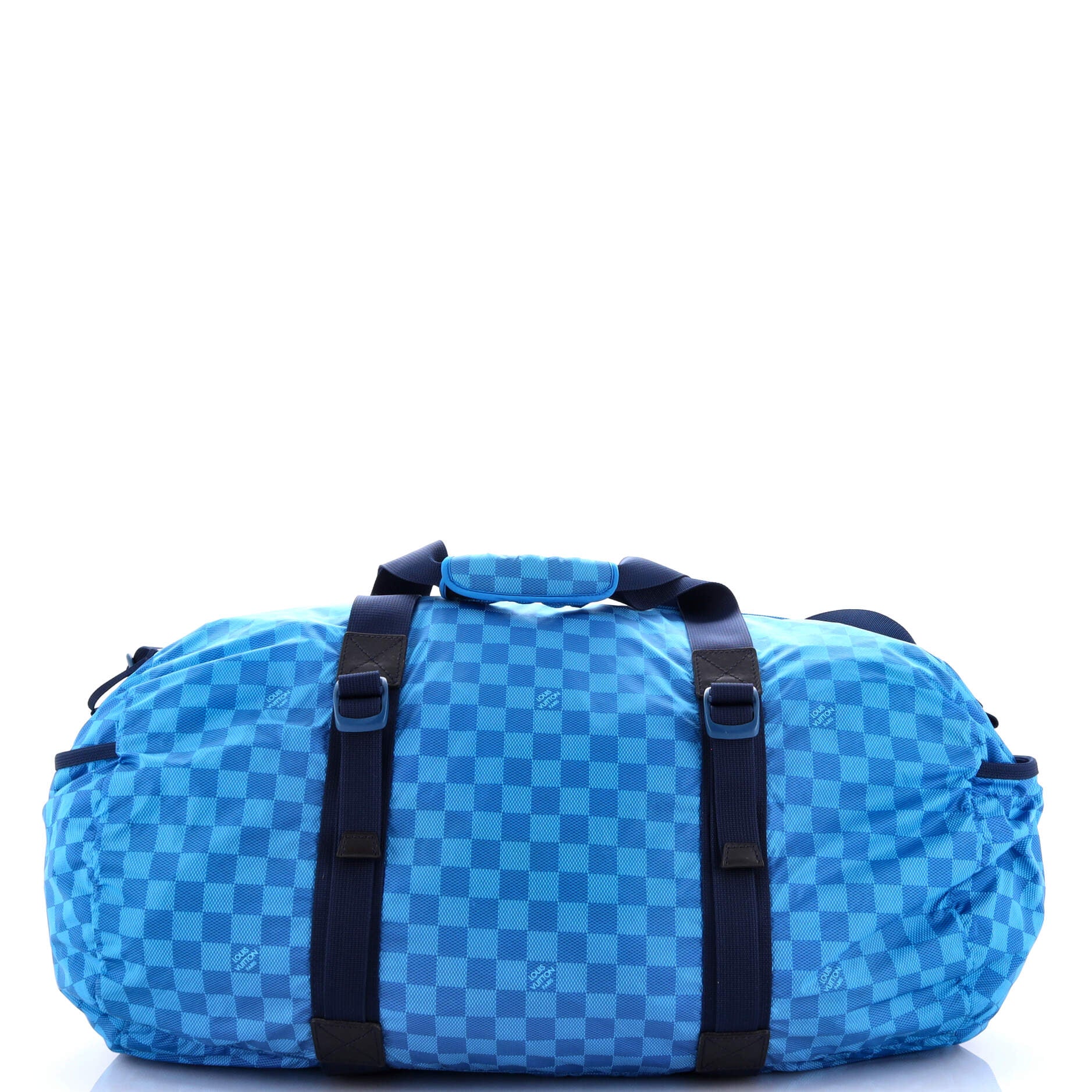 Louis Vuitton Aventure Practical Duffle Bag Damier Nylon Travel Bag
