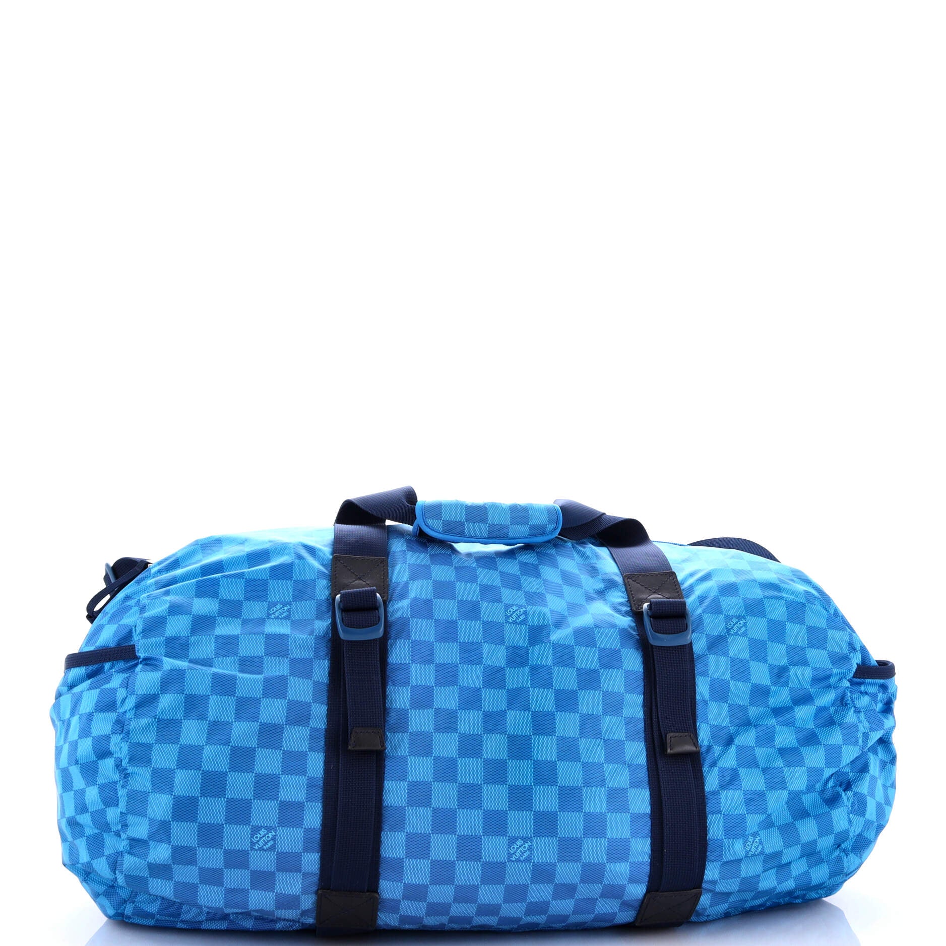 Louis Vuitton Aventure Practical Duffle Bag Damier Nylon Travel Bag